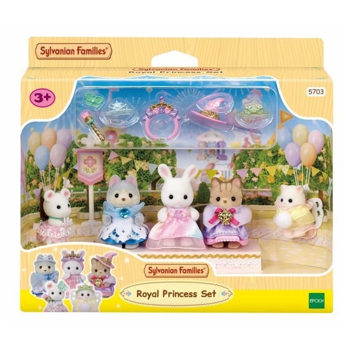 La parade des bébés en costumes de princesse - SYLVANIAN FAMILIES