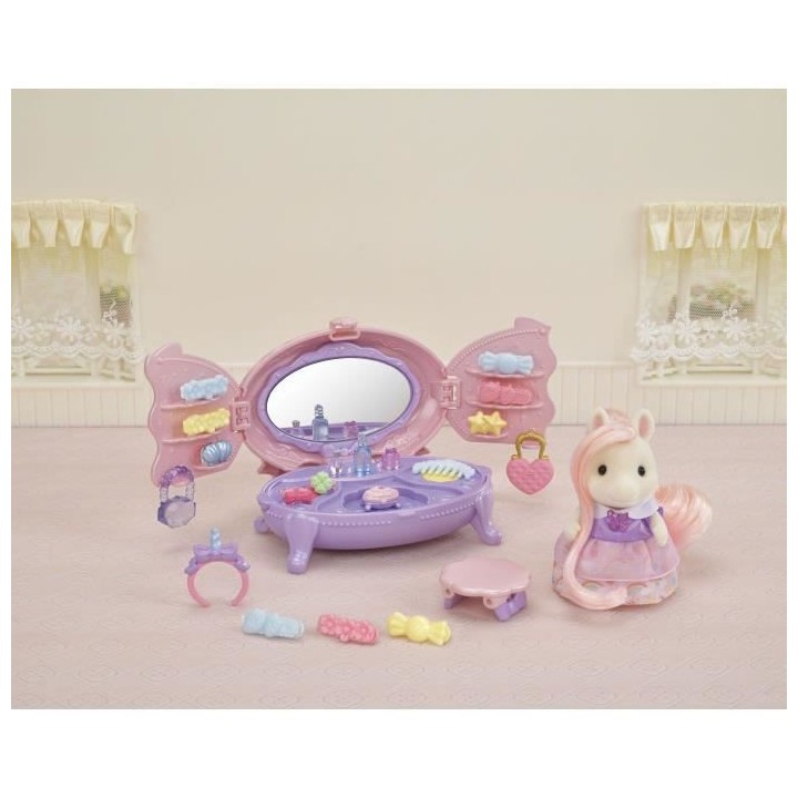 La coiffeuse de la fille Poney - SYLVANIAN FAMILIES