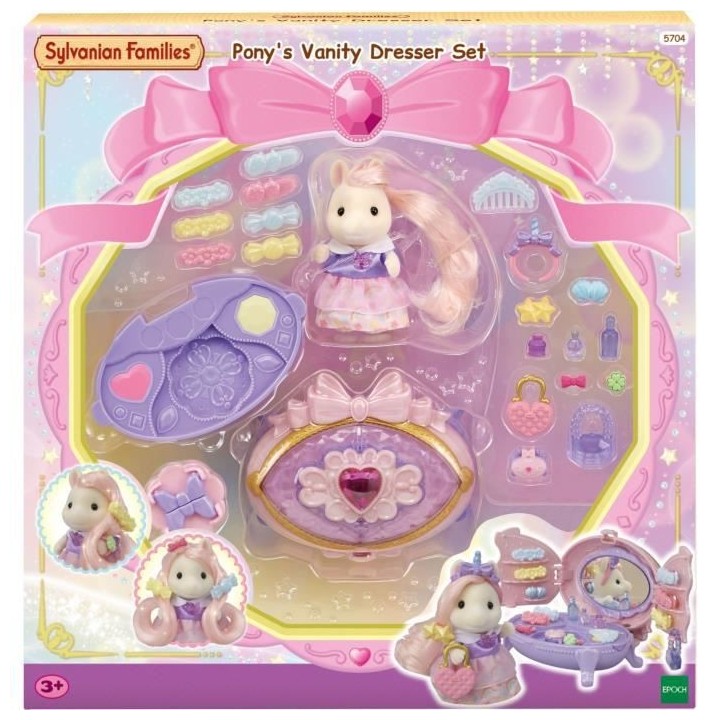 La coiffeuse de la fille Poney - SYLVANIAN FAMILIES