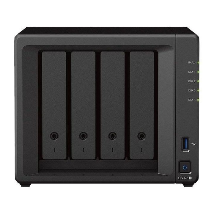 Serveur de stockage (NAS) - SYNOLOGY - 4 baies - Ryzen R1600 Dual-Core