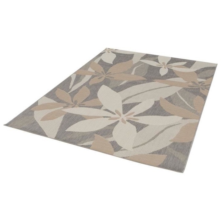 Tapis - Gris - Synthétique - 120 x 170 cm - Intérieur/extérieur - B