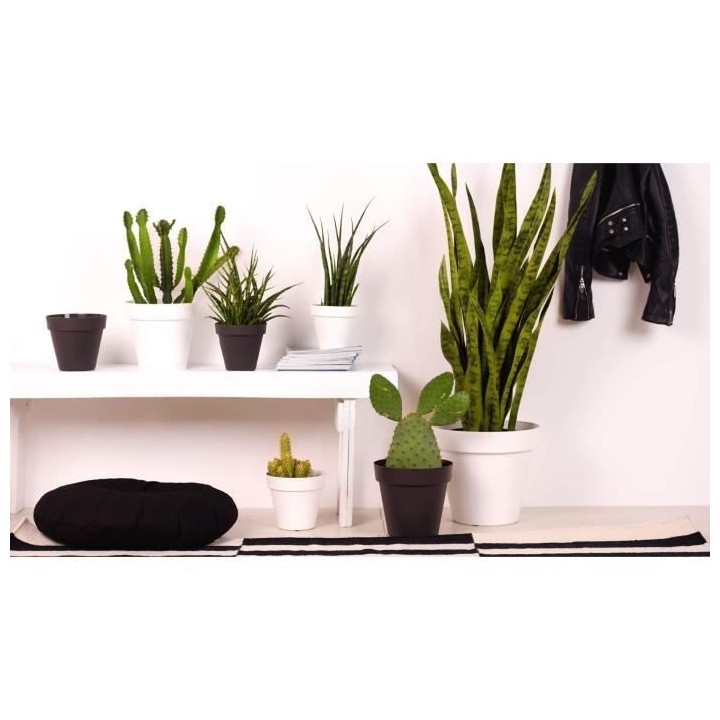 ARTEVASI Pot de fleurs Capri - 60 cm - Blanc