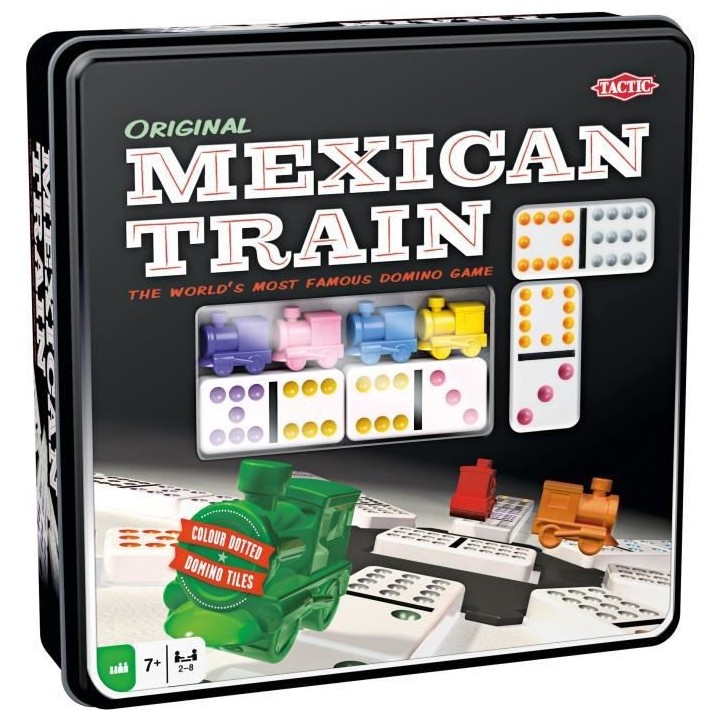TACTIC - Mexican Train boîte métal