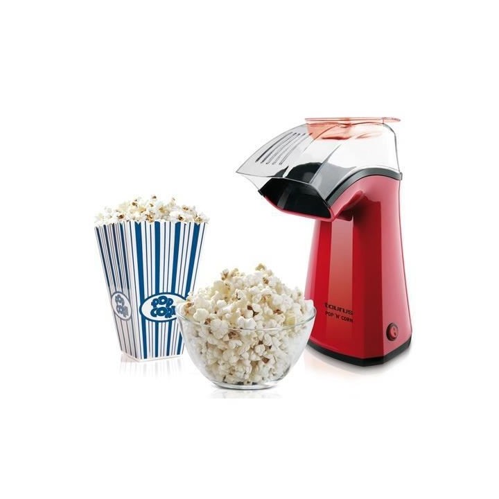 Machine a pop-corn Taurus Pop'N'Corn de 1100W, cuisson a air chaud, pr