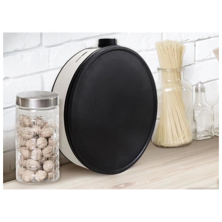 Crepiere Taurus S164 de 1200W, thermostat réglable, plaque antiadhés