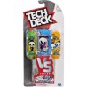 Finger Skate - Tech Deck Pack Versus 2 Fingerboard - 6061574 - Avec 2 authentiques Mini Skate & 4 cartes collector -Modele aléa