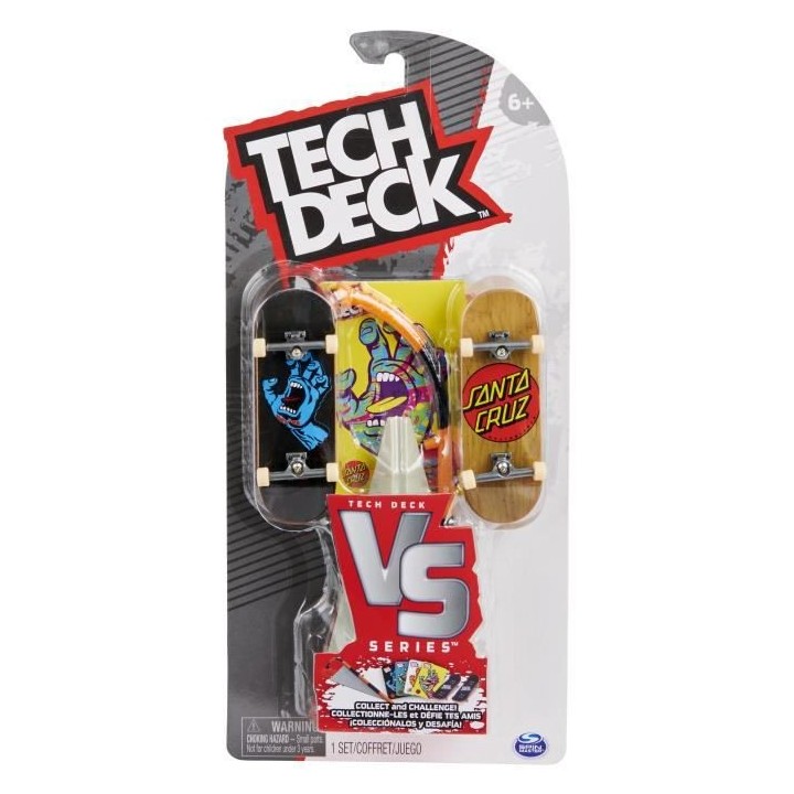 Finger Skate - Tech Deck Pack Versus 2 Fingerboard - 6061574 - Avec 2
