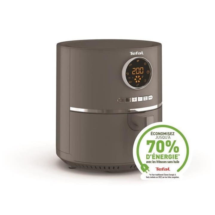 TEFAL Friteuse sans huile, 4,2 L, Technologie Air Fryer, Sans préchau