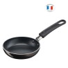 TEFAL B5540002 EASY COOK & CLEAN mini poele 12 cm, revetement anti adhésif tous feux sauf induction, fabriqué en France