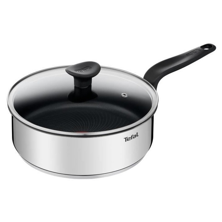 TEFAL E3093204 PRIMARY sauteuse inox avec revetement anti-adhésif 24