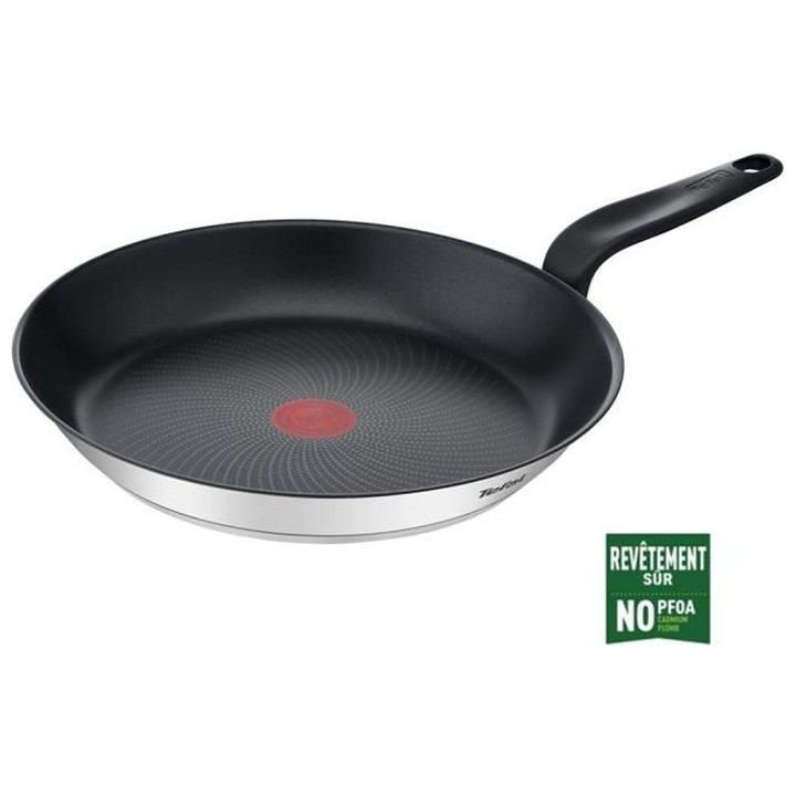 TEFAL E3090704 PRIMARY poele inox avec revetement anti-adhésif 30 cm