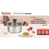 TEFAL E3082404 PRIMARY casserole inox 20 cm / 3 L + couvercle / compatible induction