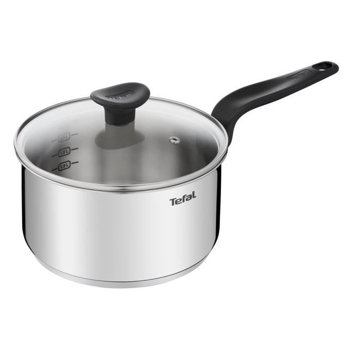 TEFAL E3082404 PRIMARY casserole inox 20 cm / 3 L + couvercle / compat