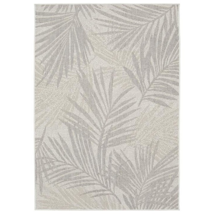 Tapis - Beige - Polyester recyclé - 120x170 cm - Intérieur/extérieu