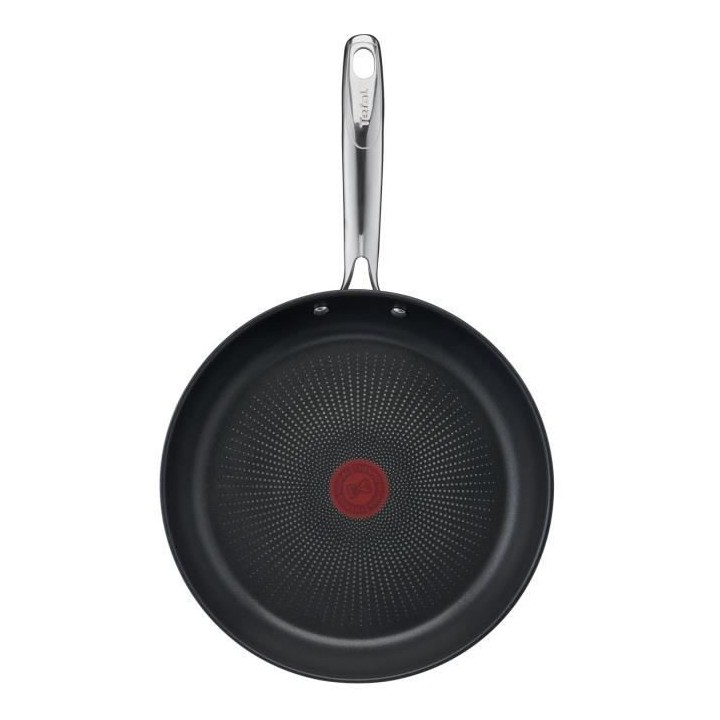 TEFAL G732S255 Lot de 2 poeles 24/28 cm, Induction, Revetement extéri