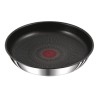 TEFAL L9730402 INGENIO PREFERENCE Poele 24 cm, inox, antiadhésif, poignée vendue séparément, tous feux dont induction