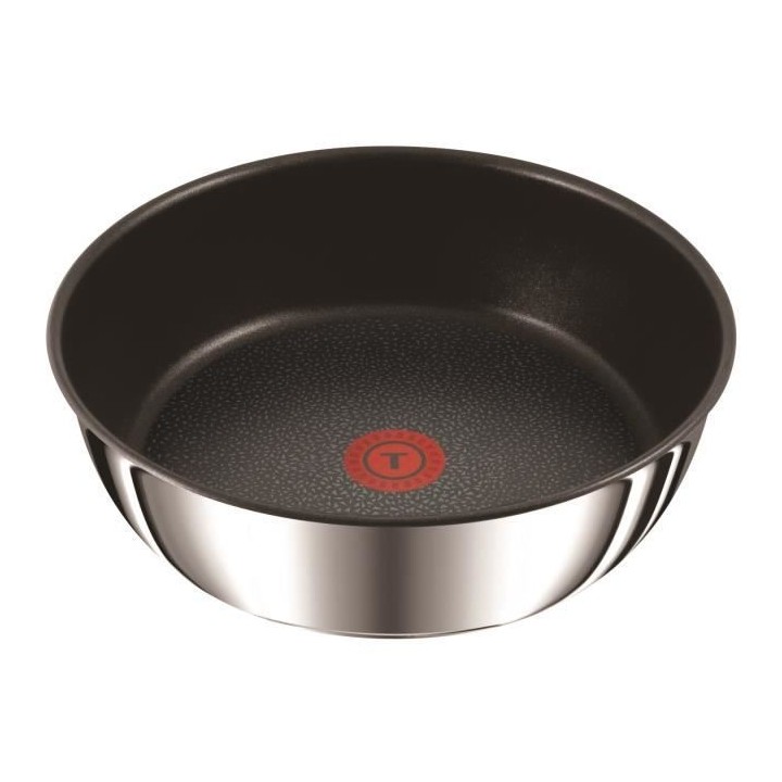 TEFAL L9733502 INGENIO PREFERENCE Sauteuse 24 cm, inox, antiadhésif,