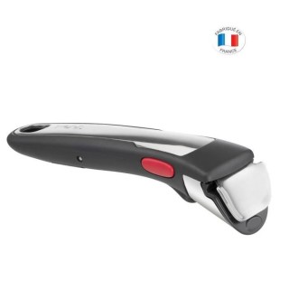 TEFAL L9863202 INGENIO Poignée amovible noire et chrome Premium