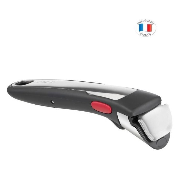 TEFAL L9863202 INGENIO Poignée amovible noire et chrome Premium
