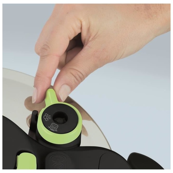 TEFAL Cocotte-minute 6 L, Autocuiseur en acier inoxydable, Induction,