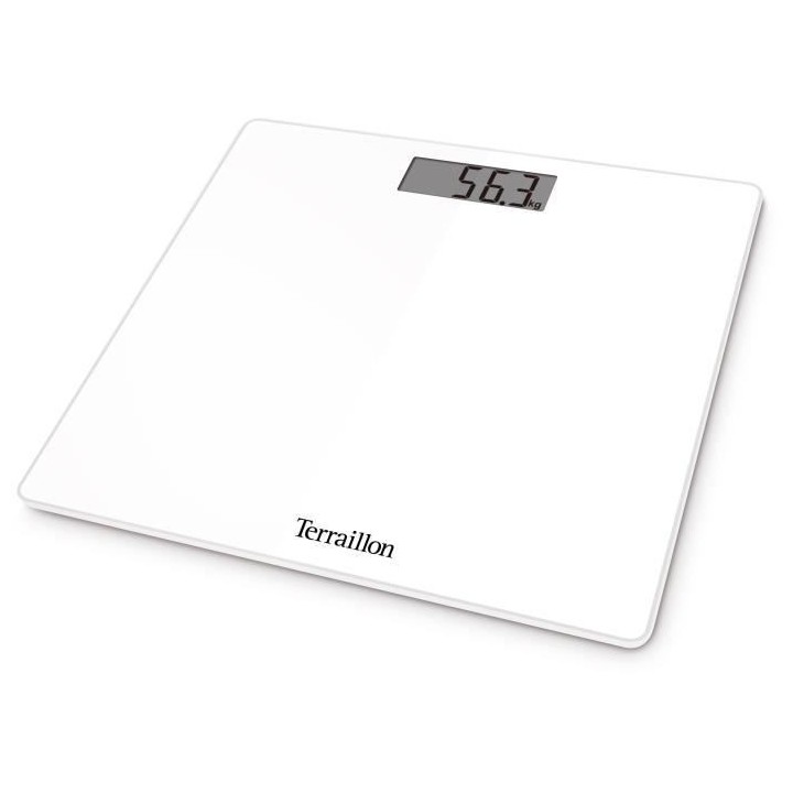 Pese personne électronique - TERRAILLON - TSQUARE - Blanc