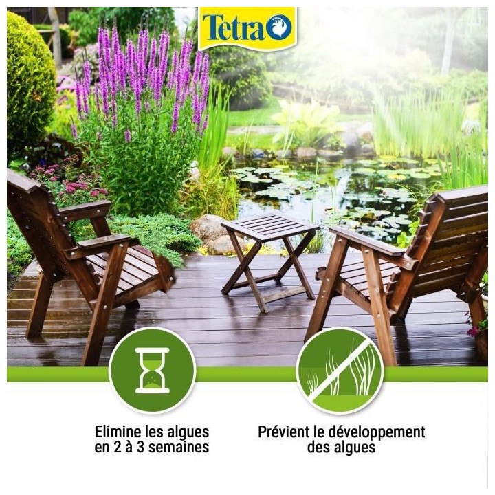 TETRA Pond Algofin 1 L - Pour aquarium