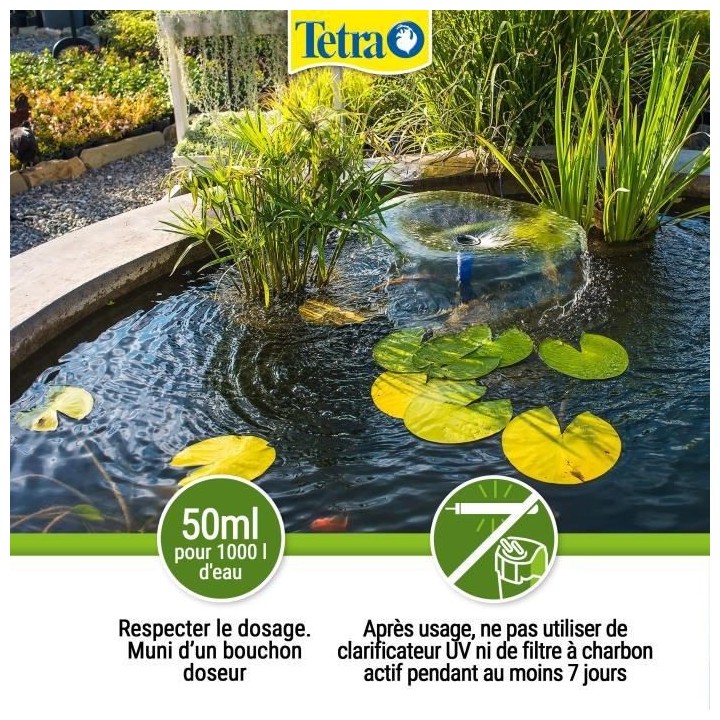 TETRA Pond Algofin 1 L - Pour aquarium