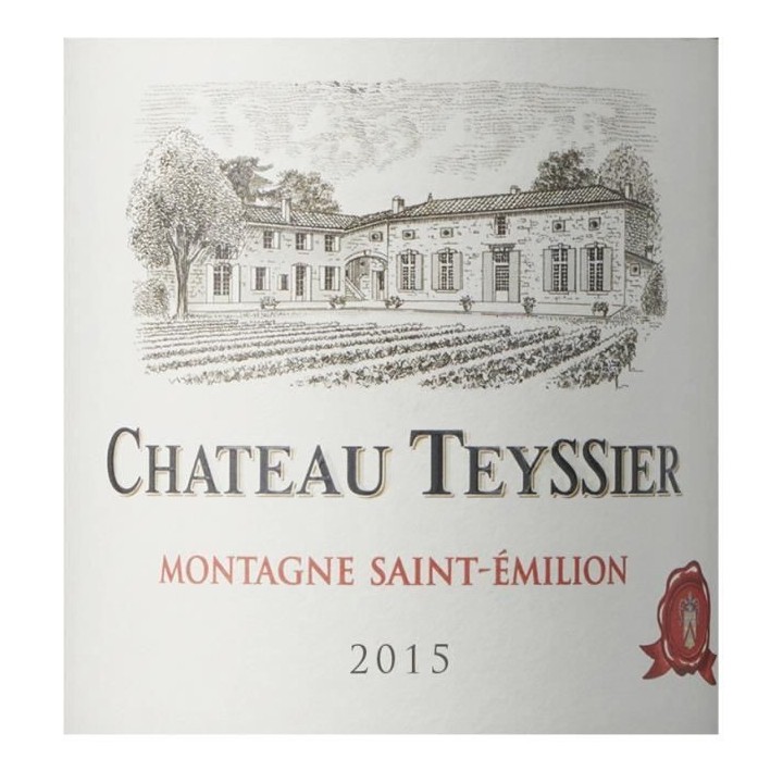 Château Teyssier 2018 Montagne Saint-Emilion - Vin rouge de Bordeaux