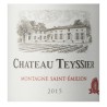 Château Teyssier 2018 Montagne Saint-Emilion - Vin rouge de Bordeaux