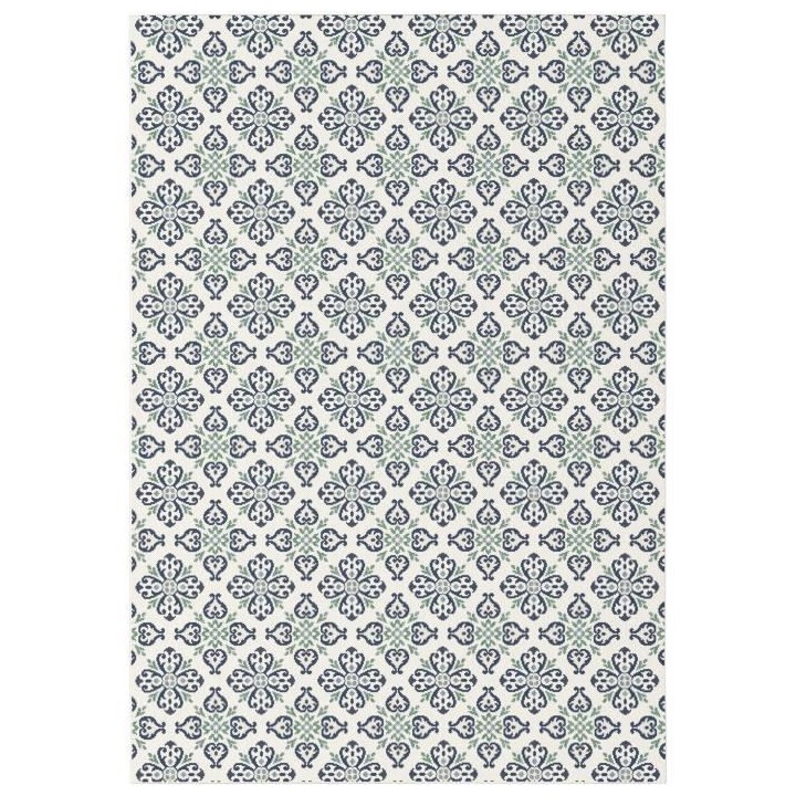 Tapis - Bleu - Synthétique - 120 x 170 cm - Intérieur/extérieur - B