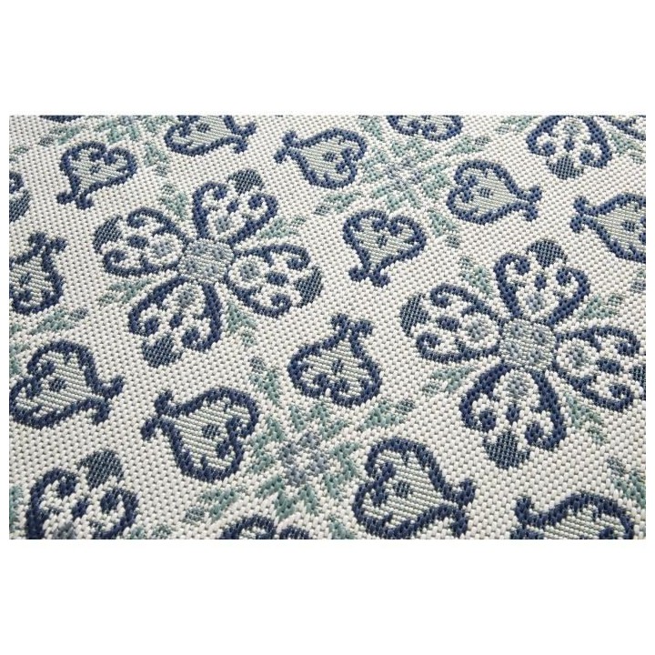 Tapis - Bleu - Synthétique - 120 x 170 cm - Intérieur/extérieur - B