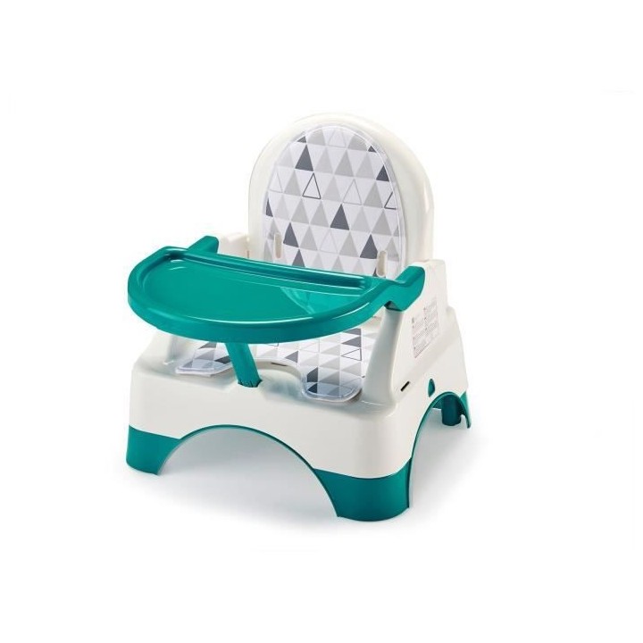 THERMOBABY Edgar rehausseur et marche pied - Vert emeraude