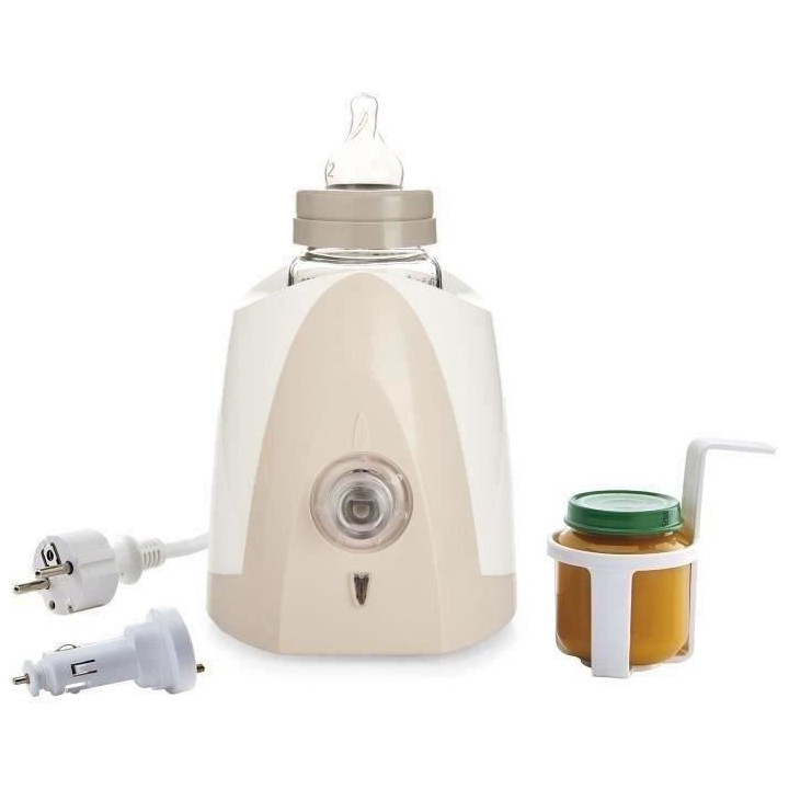 THERMOBABY Chauffe biberon 2004 bi-voltage - Marron glacé