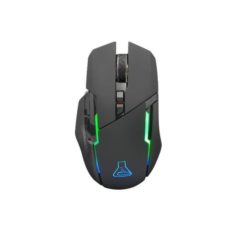 Souris gaming RGB sans fil THE G-LAB 7200 DPI - Noir