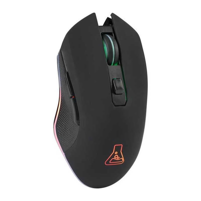 Souris Gaming Sans Fil rétroéclairée THE G-LAB 3200DPI - Noir