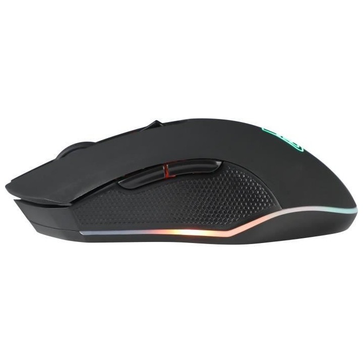 Souris Gaming Sans Fil rétroéclairée THE G-LAB 3200DPI - Noir