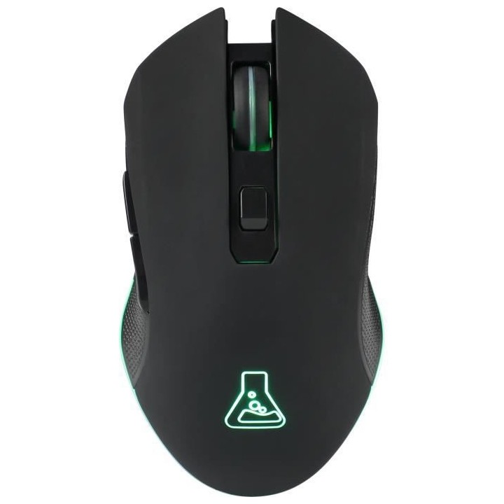 Souris Gaming Sans Fil rétroéclairée THE G-LAB 3200DPI - Noir