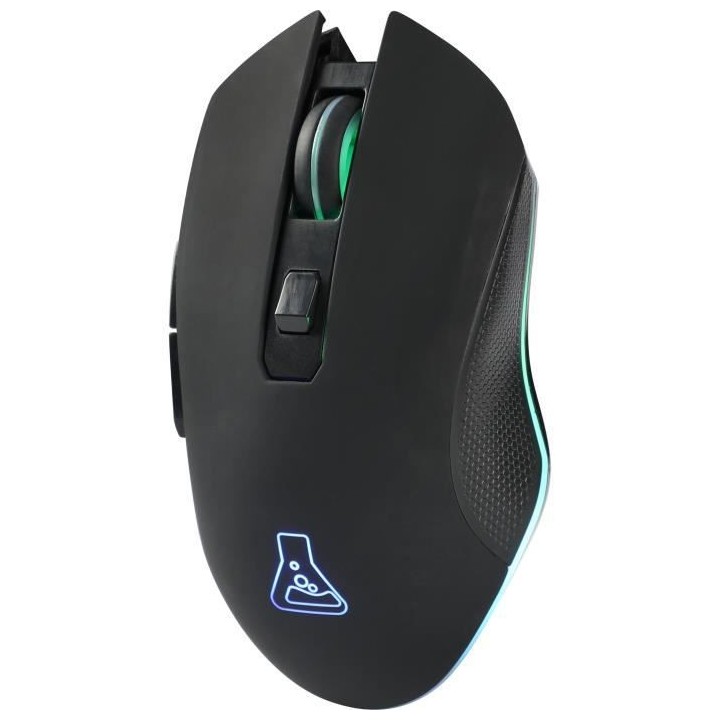 Souris Gaming Sans Fil rétroéclairée THE G-LAB 3200DPI - Noir