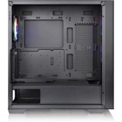 Boitier PC - THERMALTAKE - Divider 370 TG ARGB (Noir) - Boitier sans alimentation - Moyen tour - Format E-ATX