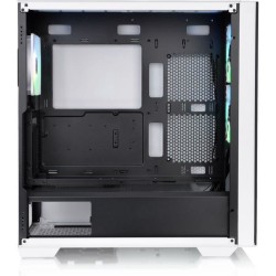 Boitier PC - THERMALTAKE - Divider 370 TG ARGB (Blanc) - Boitier sans alimentation - Moyen tour - Format E-ATX