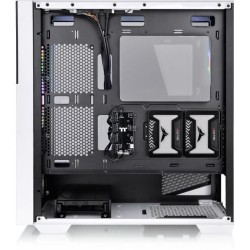 Boitier PC - THERMALTAKE - Divider 370 TG ARGB (Blanc) - Boitier sans alimentation - Moyen tour - Format E-ATX