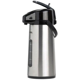 Thermos 183519 Pichet a pompe+Levier THERMOS-Acier inoxydable-2,2L
