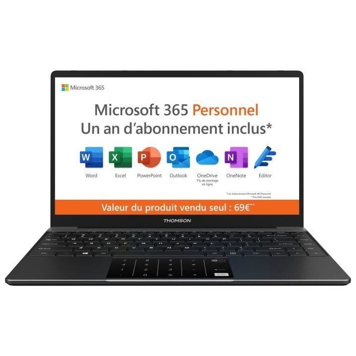 PC Portable - THOMSON - NEO14 - 14,1 HD - Intel Celeron N4020 - RAM 4
