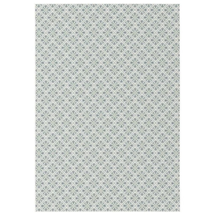 Tapis - Bleu - Synthétique - 120 x 170 cm - Intérieur/extérieur - B