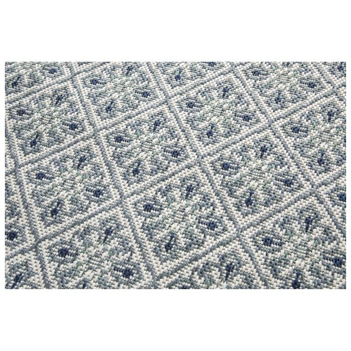 Tapis - Bleu - Synthétique - 120 x 170 cm - Intérieur/extérieur - B