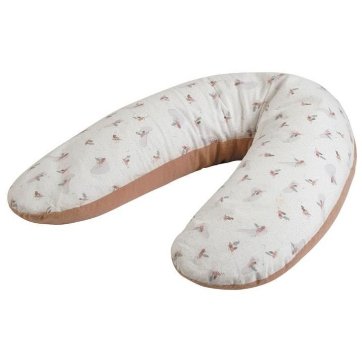 Coussin de maternité éponge microfibre Rose TINEO