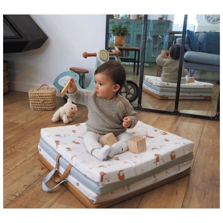 Tapis Malin TINEO Little Farmer - Multifonction 3 en 1 et évolutif -