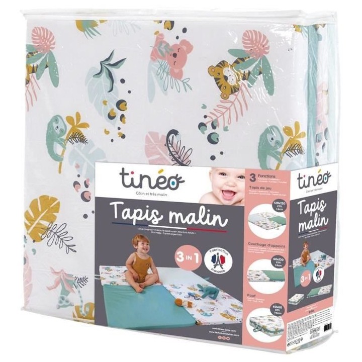 Tapis Malin Jungle Buddies TINEO
