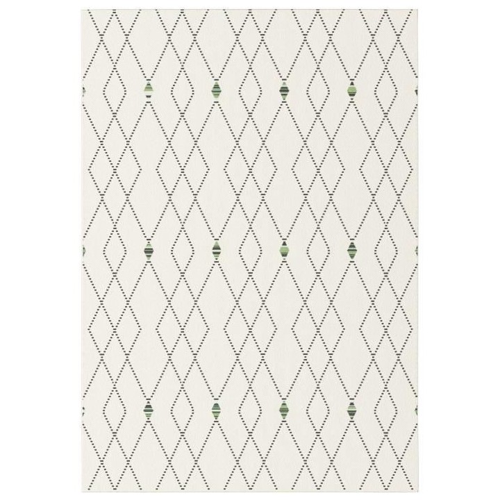 Tapis - Beige - Synthétique - 120 x 170 cm - Intérieur/extérieur -