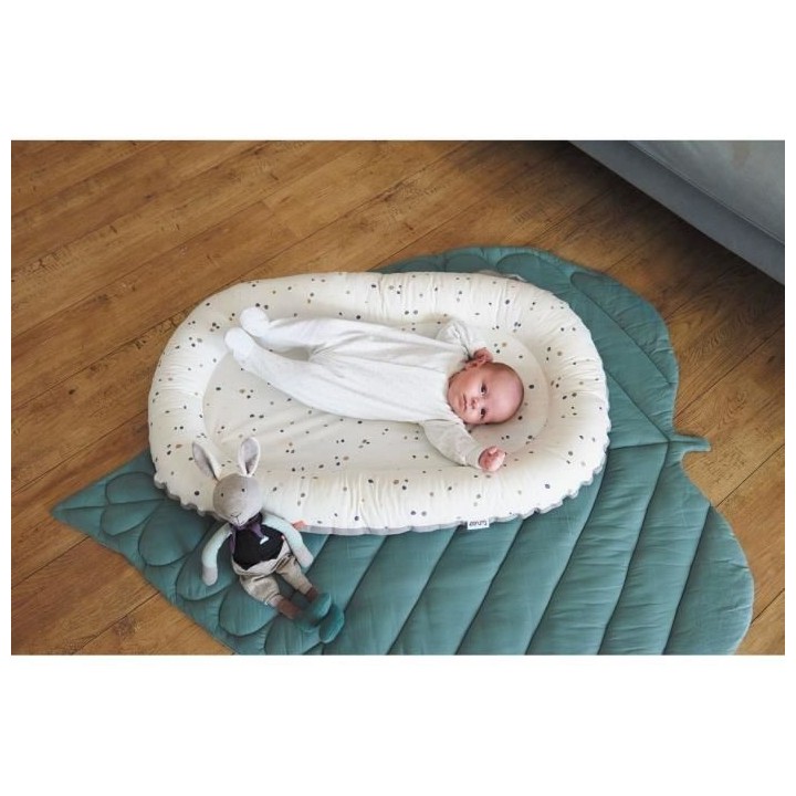 Réducteur de lit TINEO - Réversible et déhoussable - 95x60 cm